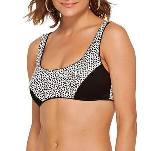 Everyday Sunday Size 3X Scoop Neck Reversible Bikini Top In‎ Like New Condition
